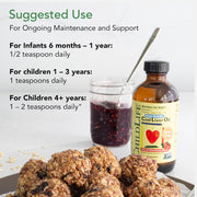 ChildLife Essentials Cod Liver Oil usage instructions kids liquid strawberry 237ml