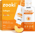 Zooki Marine Collagen 5000mg Liquid Sachets Mango Peach 14 x 15ml
