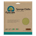 If You Care 100% Natural Sponge Cloths - Reusable & Washable - 5 Pack