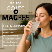 MAG365 Magnesium Citrate Powder, Passion Fruit 
