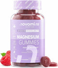 Novomins Magnesium Gummies 180mg Framboos - 60 Stuks