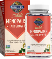 Garden of Life Herbals Women's Wellness Softgels bottle & box, berry flavour, 30 count.