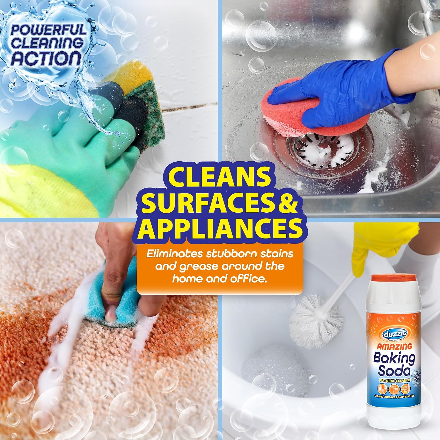 Duzzit Amazing Baking Soda Natural Cleaner 500g