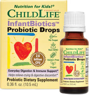 ChildLife Essentials InfantBiotics probiotic drops liquid bottle 10.5ml for infants