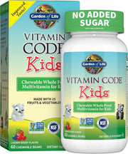 Cherry-berry flavoured, chewable multivitamins from bottle & box 60ct