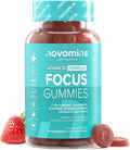 Novomins Focus Gummies Aardbei - 60 Stuks