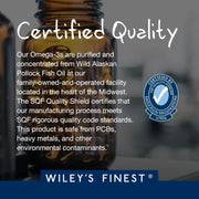 Wiley's Finest Easy Swallow Minis Omega-3 Fish Oil