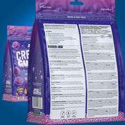 Supplement facts & ingredients image: Applied Nutrition creatine gummies ingredients label 80 count