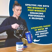 Applied Nutrition Creatine Monohydrate Powder 250g mixed with water before exercise