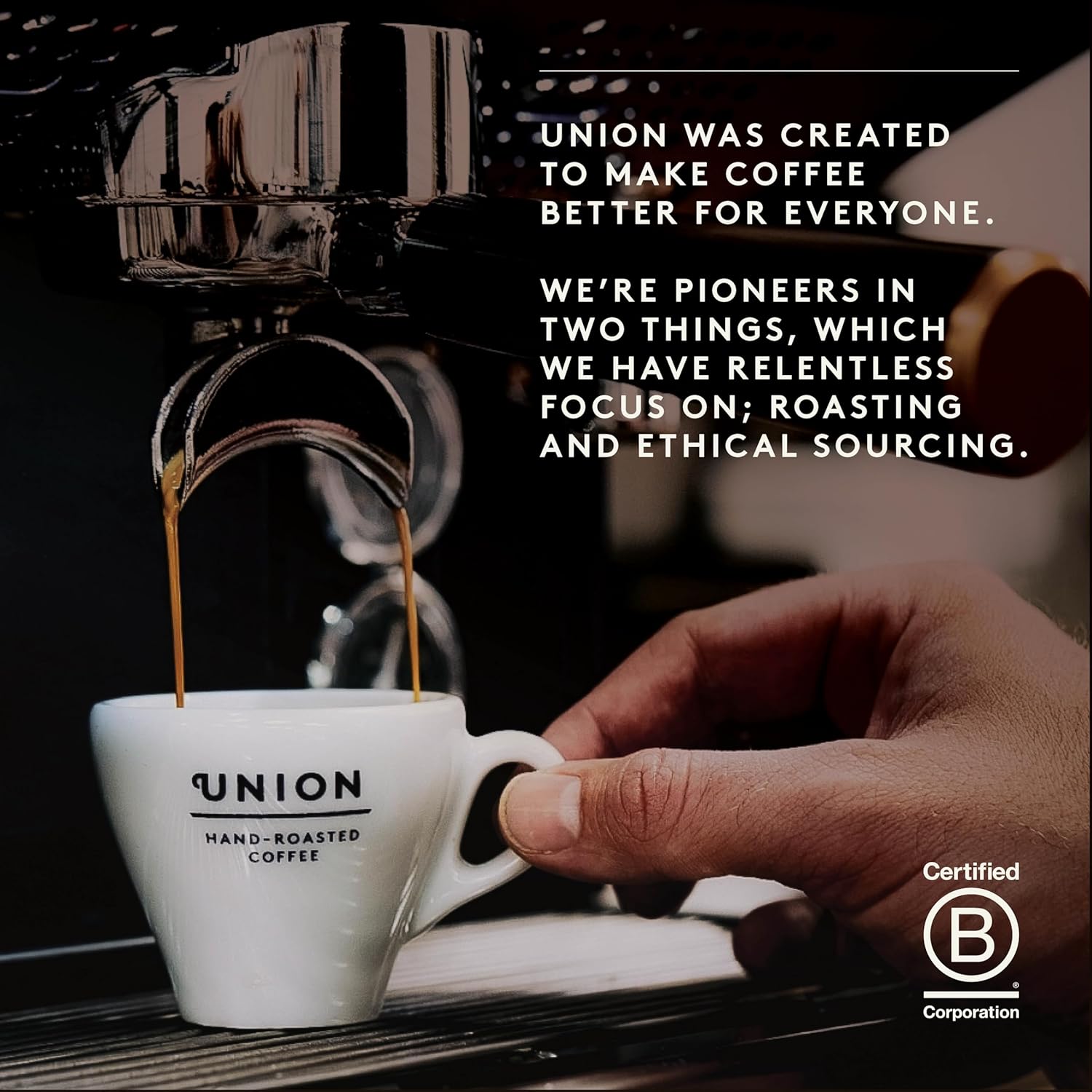 Union Yirgacheffe Organic Ethiopia Cafetiere Grind Coffee - 200g