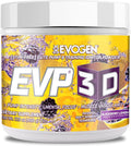 Evogen EVP-3D Pre-Workout Zwarte Bes Limonade - 496g