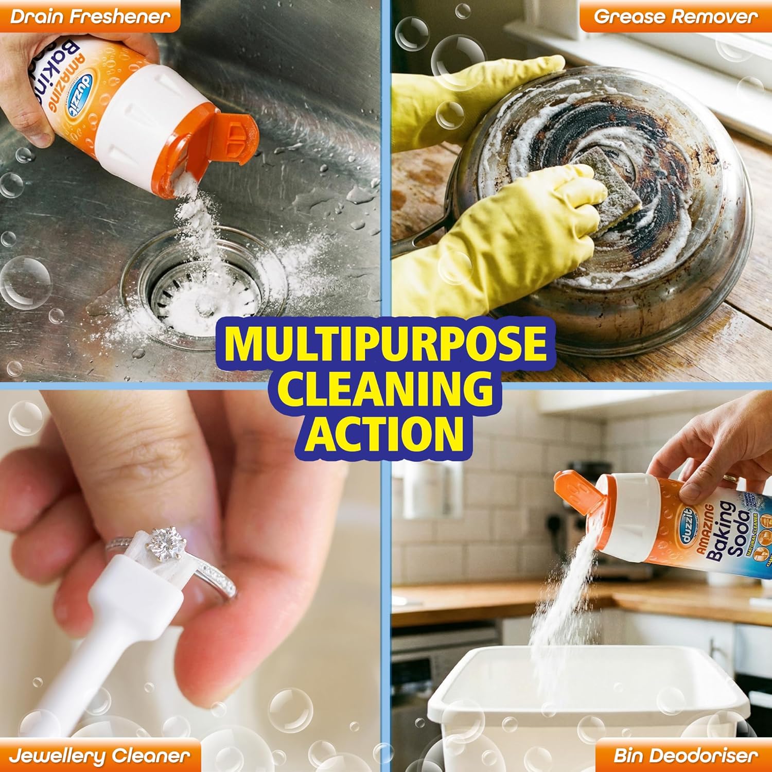 Duzzit Amazing Baking Soda Natural Cleaner 500g
