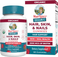MaryRuth's Organic Hair Skin Nails Vegan Gummies - 60 Count