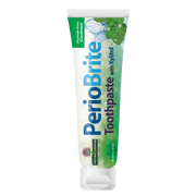 Nature’s Answer PerioBrite fluoride-free Coolmint toothpaste 4ml front view