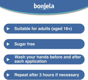 Bonjela Oral Gel, oral gel tube packaging, aniseed flavour, 15g, active ingredients and product information