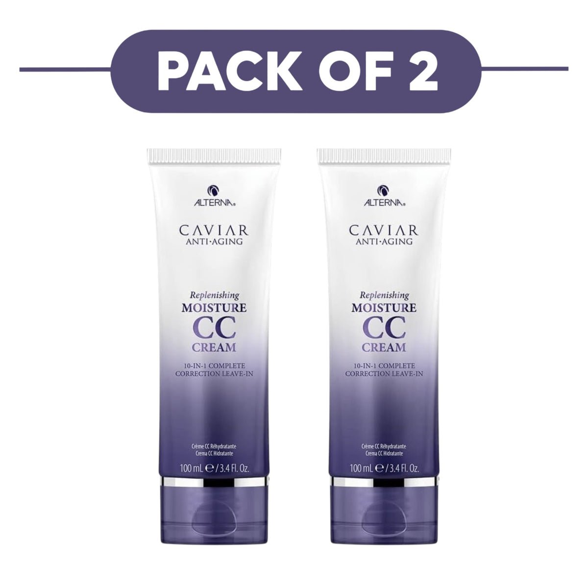 Alterna Caviar Replenishing Moisture CC Cream 100ml Pack of 2