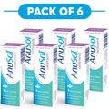 Anusol Soothing Skin Ointment with Zinc Oxide & Cocoa Butter 25g Pack of 6