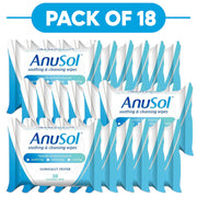 Anusol Soothing & Cleansing Flushable Wipes 30 Wipes Pack of 18