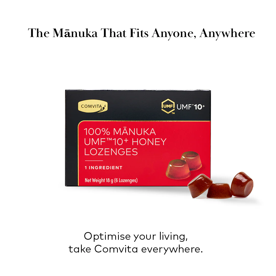 Comvita UMF 10+ Manuka Honey Lozenges - 6 Count