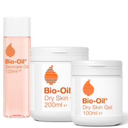 Bio-Oil Skincare Oil 125ml & Dry Skin Gel 200ml + 100ml Set