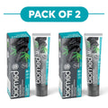 BIOMED Natuurlijke Houtskool Tandpasta - 98% Natuurlijk met Bamboehoutskool - 100g