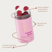 Nutriburst Radiance Renew Beauty Gummies bottle, blueberry flavour, 60 count.