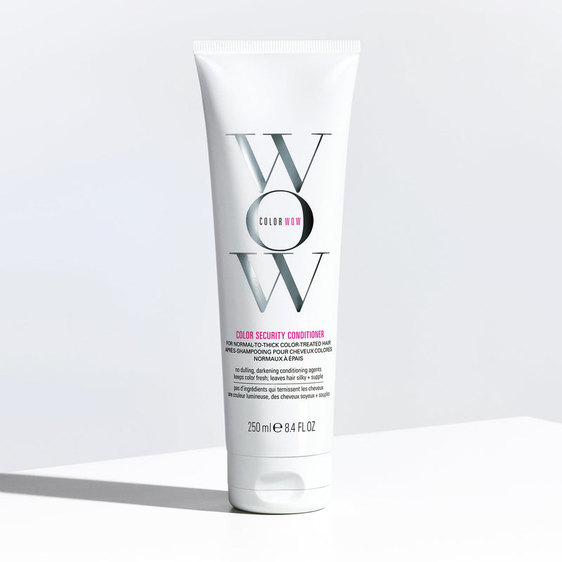 Color Wow Color Security Conditioner 250ml bottle for normal to thick hair on a clean background.