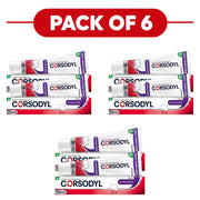 Corsodyl Daily Gum Care Ultra Clean Toothpaste 75ml Pack of 6