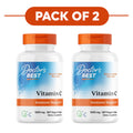 Doctor's Best Vitamine C – 1000mg, 120 - 360 Groentecapsules