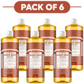 Dr. Bronner's Eucalyptus 18-in-1 Pure-Castile Liquid Soap 945ml Pack of 6