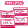 Dr. Bronner's Pure-Castile Magic Bar Zeep Roos 140g