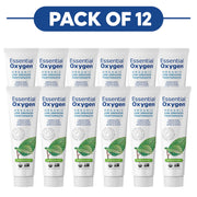 Essential Oxygen Organic Peppermint Low Abrasion Toothpaste 113g Pack of 12