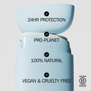 Fussy Refillable Natural Deodorant Cloud Nine ingredient information 40g
