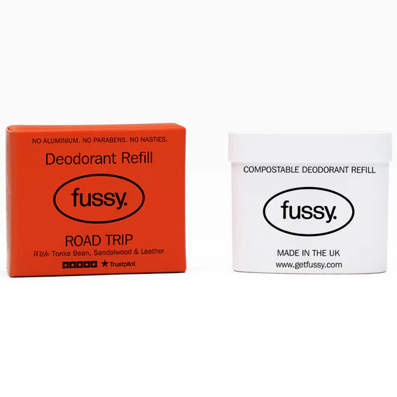 Fussy Deodorant Refill Road Trip daily underarm care refill 40g