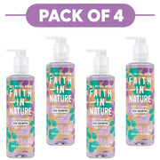 Faith In Nature Deep Cleansing Dirty Dogs Lavender Shampoo 400ml Pack of 4