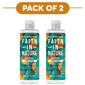 Faith In Nature Jojoba Smoothing Conditioner 400ml Pack of 2