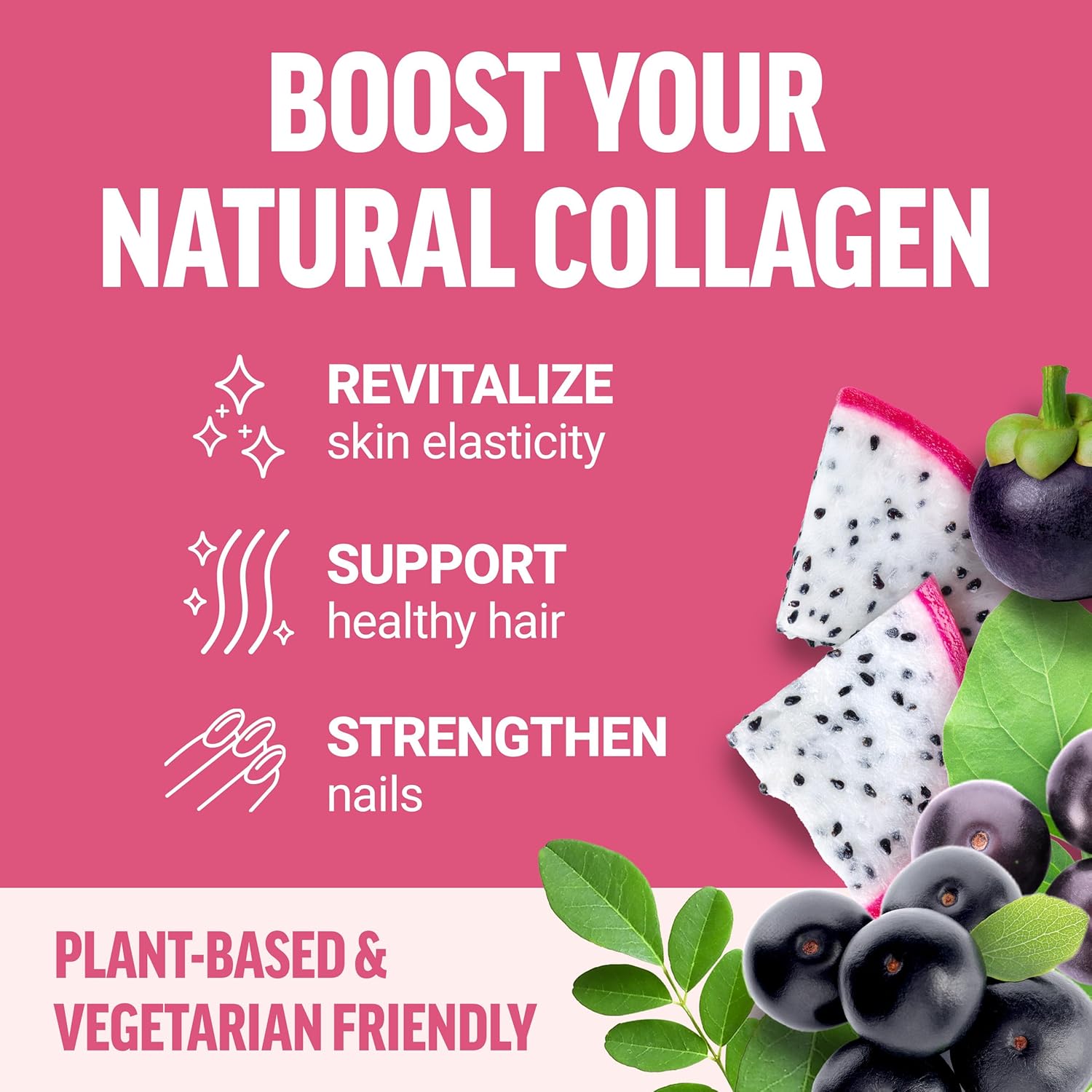 Force Factor Collagen Boosting Superfoods – 60 Vegetable Capsules