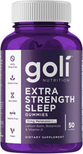 Goli Nutrition Extra Sterke Slaap Gummies 10mg Melatonine 50 Stuks