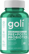Goli Nutrition Pre+Post+Probiotica Gummies 60 Stuks