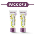 Jack N' Jill Natural Certified Toothpaste Blackcurrant 50g Pack of 2