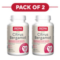 Jarrow Formulas Citrus Bergamot 120 Veggie Capsules Pack of 2