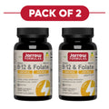 Jarrow Formulas Methyl B-12 1000mcg & Folaat 400mcg - 100 Tabletten