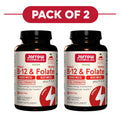 Jarrow Formulas Methyl B12 & Methyl Folaat - 60 Kauwtabletten