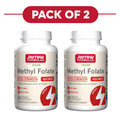 Jarrow Formulas Methyl Folaat 400mcg Plantaardige Capsules - 60 stuks