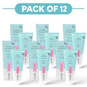 Kurin Fluoride Free Natural Kids Strawberry Toothpaste 75ml Pack of 12