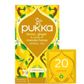 Pukka Biologische Citroen, Gember & Manuka Honing Kruidenthee 34g - 20 Zakjes