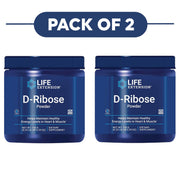 Life Extension D-Ribose Powder 150g Pack of 2
