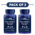 Life Extension Super Omega-3 Visolie met Olijfolie-extract - 120 Softgels