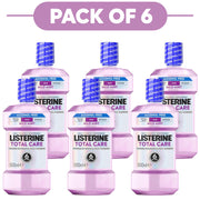 Listerine Total Care Mouthwash Alcohol Free Mild Mint 500ml Pack of 6