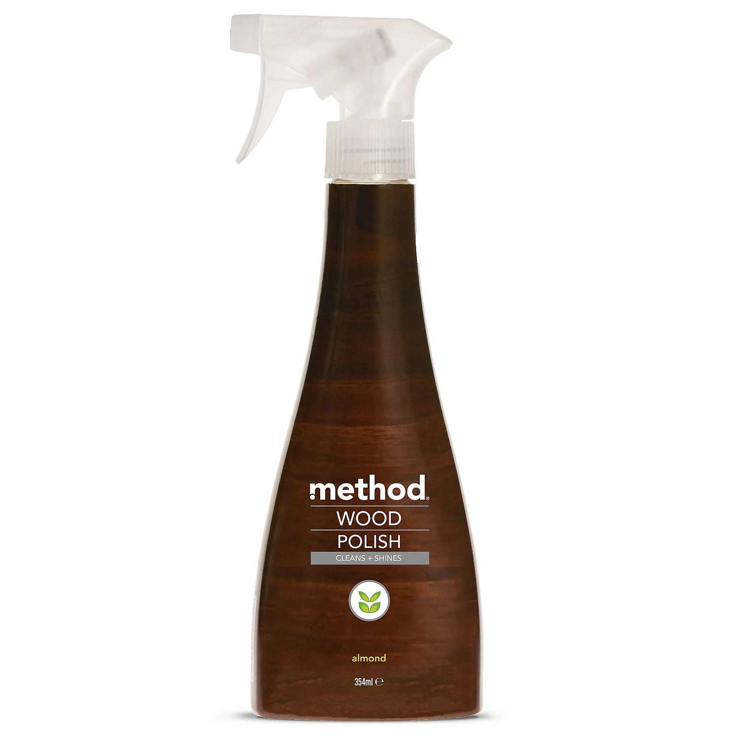 Method Wood Polish Spray almond fragrance wood care spray bottle 354ml